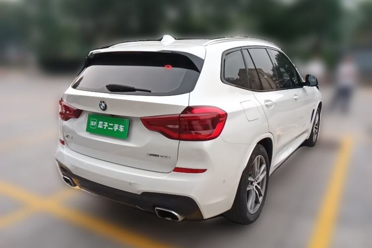 Used BMW X3 2018 xDrive28i M Sport Package China V Emission Standard Rear Right 45 Deg