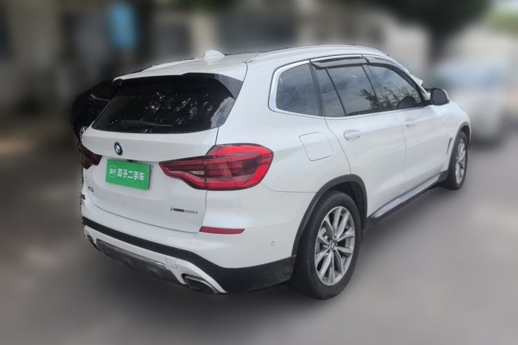 Used BMW X3 2018 xDrive25i Luxury Package China VI Emission Standard Rear Right 45 Deg