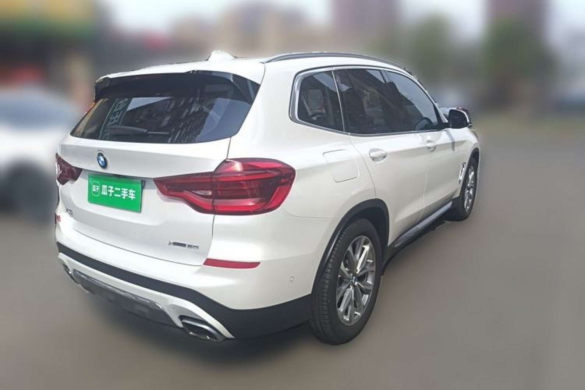 Used BMW X3 2018 xDrive25i Luxury Package China V Rear Right 45 Deg