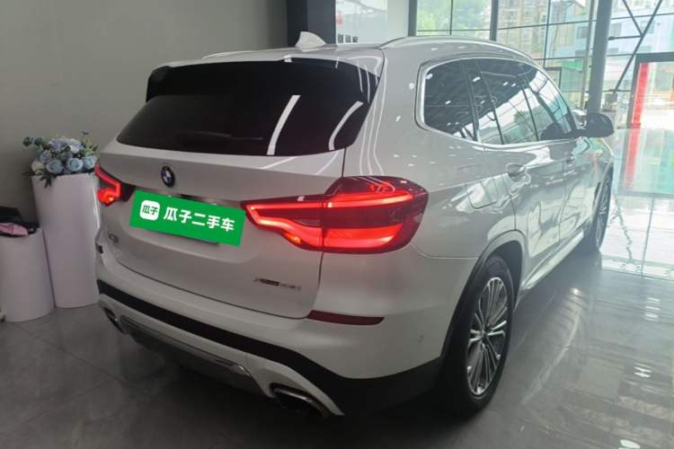 Used BMW X3 2018 xDrive28i Luxury Package China VI Emission Standard Rear Right 45 Deg