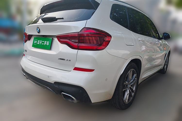 Used BMW X3 2018 xDrive30i Luxury Edition M Sport Package China VI Rear Right 45 Deg