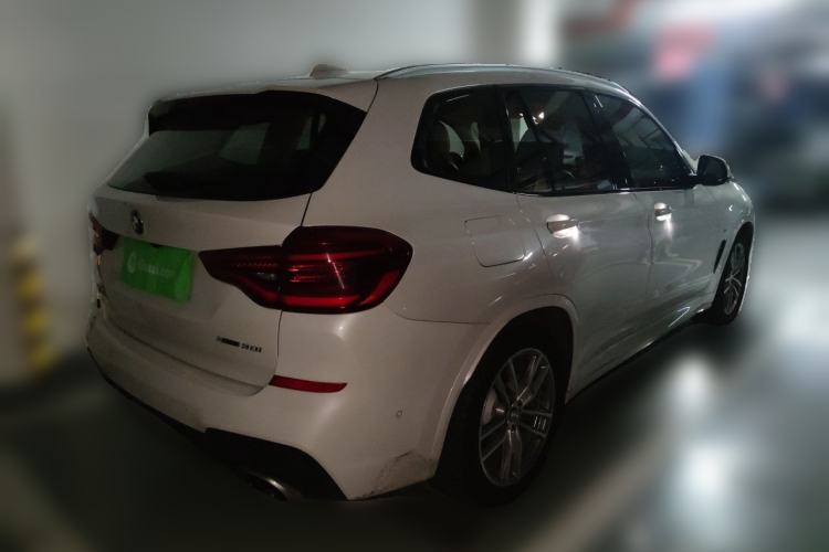 Used BMW X3 2018 xDrive30i Luxury Edition M Sport Package China VI Rear Right 45 Deg