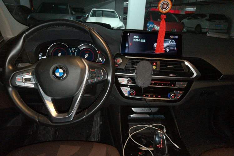 Used BMW X3 2018 xDrive25i Luxury Package China VI Emission Standard Steering Wheel