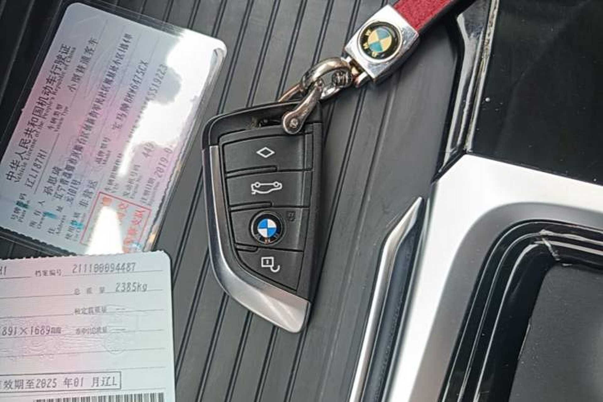 Used BMW X3 2018 xDrive25i Luxury Package China VI Emission Standard Vehicle Key