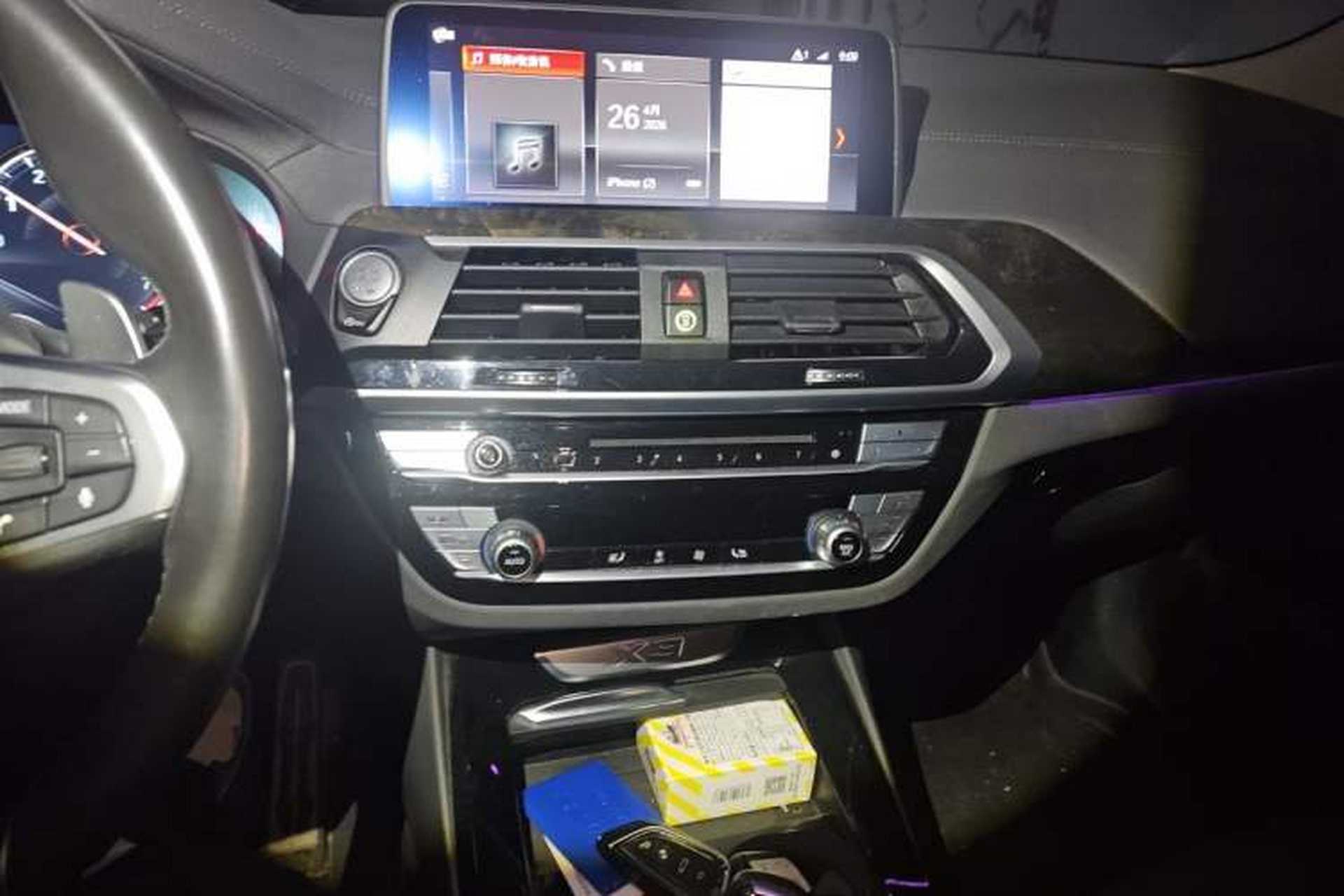 Used BMW X3 2019 xDrive30i Leading Model M Sport Package Audio And AC Panel