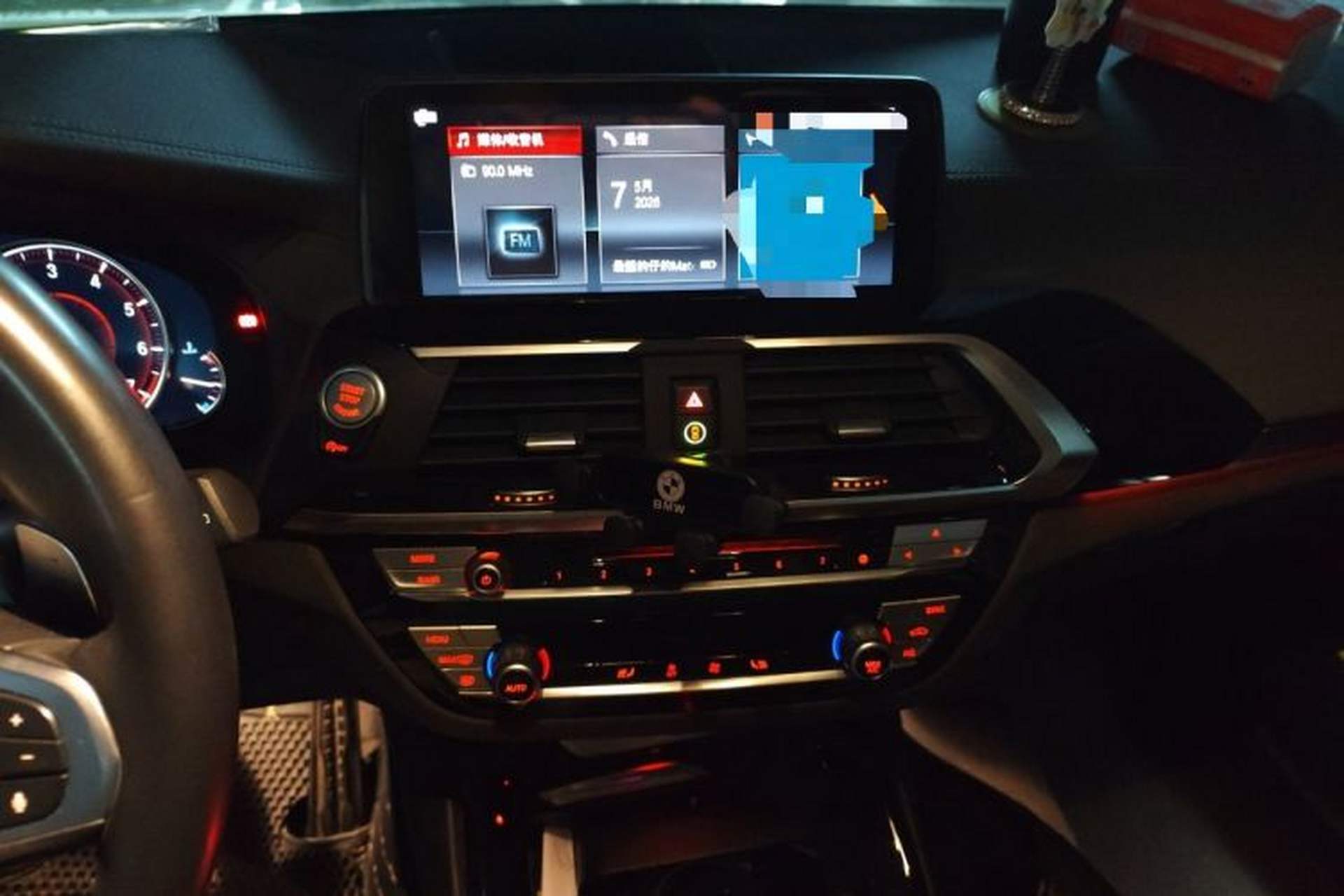 Used BMW X3 2019 xDrive28i M Sport Package Audio And AC Panel