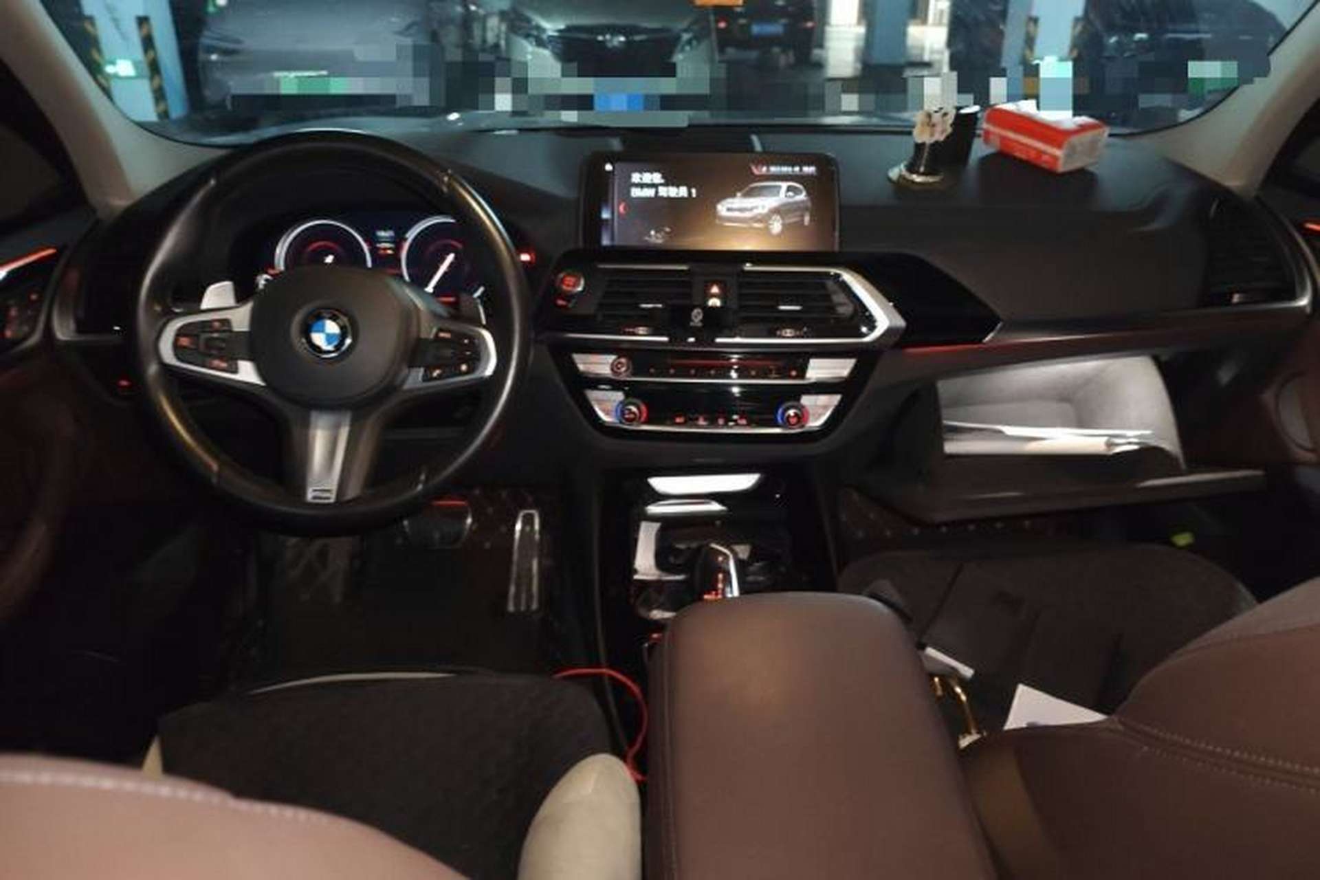 Used BMW X3 2019 xDrive28i M Sport Package Center Console