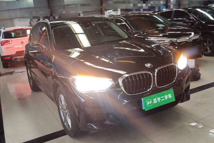 Used BMW X3 2019 xDrive28i M Sport Package Front Right 45 Deg