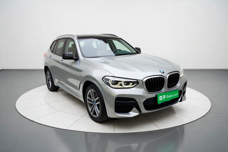 Used BMW X3 2019 xDrive28i M Sport Package Front Right 45 Deg