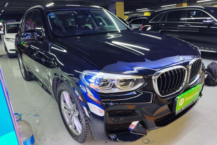 Used BMW X3 2019 xDrive28i M Sport Package Front Right 45 Deg