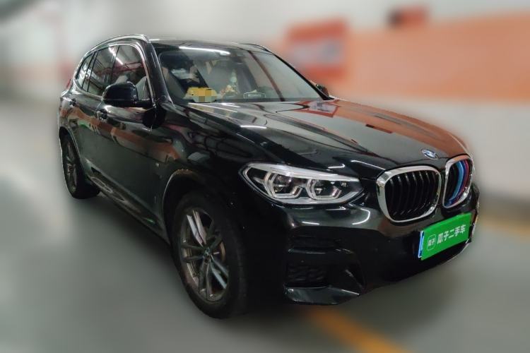 Used BMW X3 2019 xDrive25i M Sport Package Front Right 45 Deg