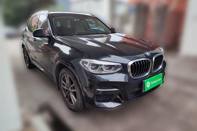Used BMW X3 2019 xDrive25i M Sport Package Front Right 45 Deg