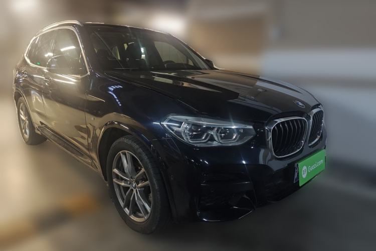 Used BMW X3 2019 xDrive25i M Sport Package Front Right 45 Deg