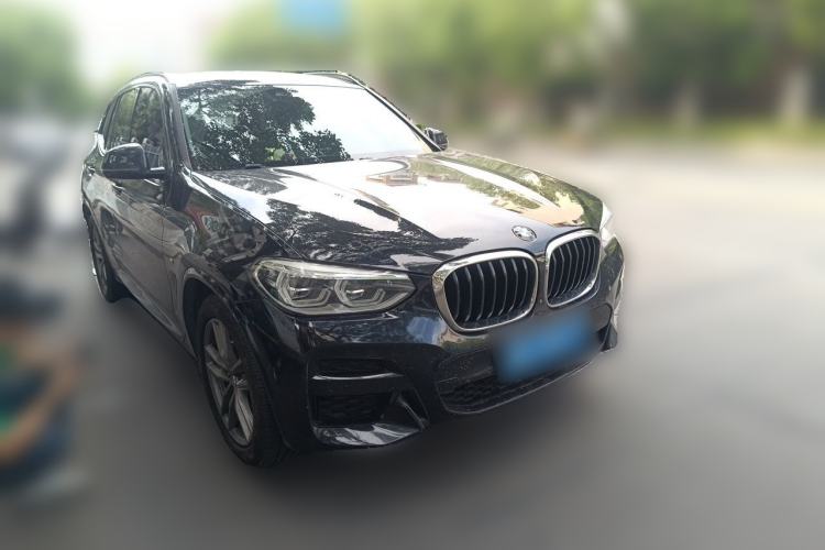 Used BMW X3 2019 xDrive28i M Sport Package Front Right 45 Deg
