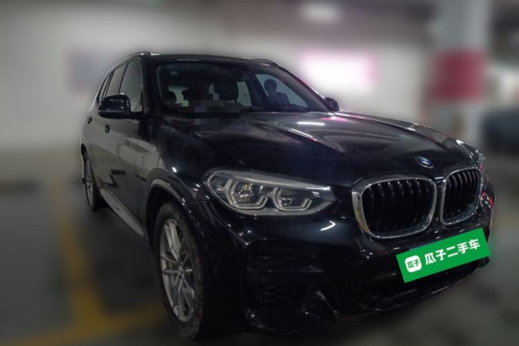 Used BMW X3 2019 xDrive28i M Sport Package Front Right 45 Deg