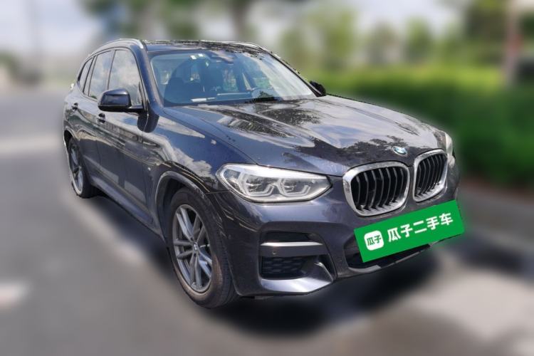 Used BMW X3 2019 xDrive28i M Sport Package Front Right 45 Deg