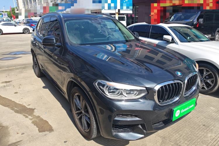 Used BMW X3 2019 xDrive25i M Sport Package Front Right 45 Deg