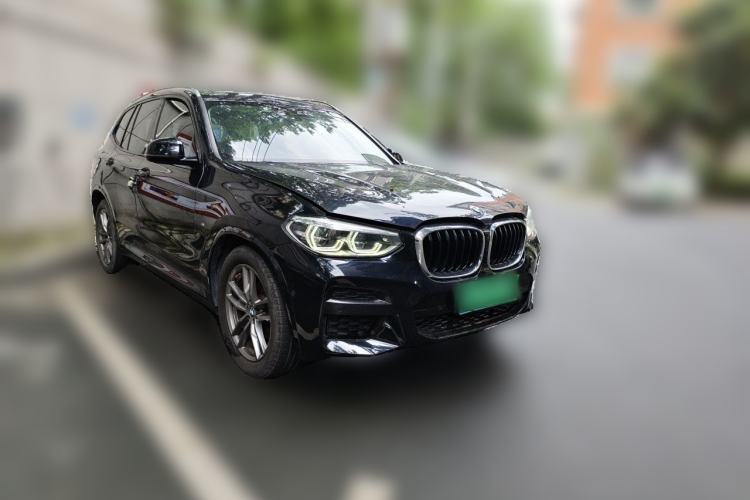 Used BMW X3 2019 xDrive25i M Sport Package Front Right 45 Deg
