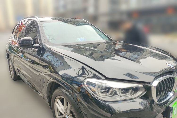 Used BMW X3 2019 xDrive28i M Sport Package Front Right 45 Deg