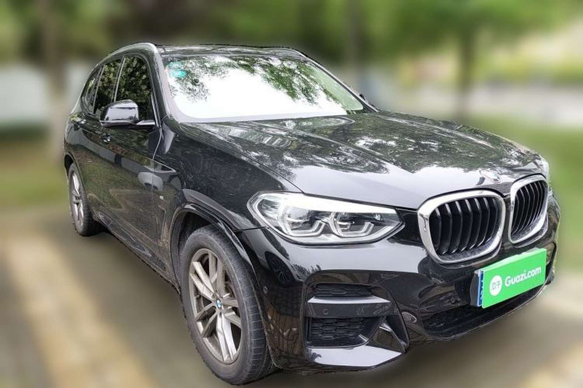 Used BMW X3 2019 xDrive28i M Sport Package Front Right 45 Deg