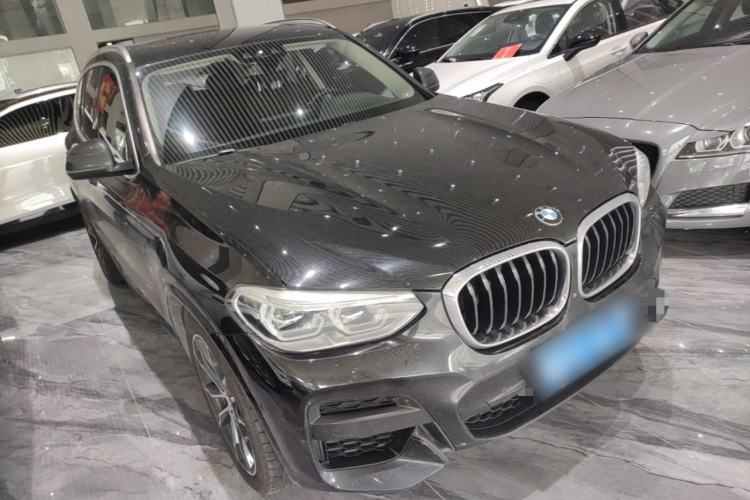 Used BMW X3 2019 xDrive30i Luxury Model with M Sport Package Front Right 45 Deg