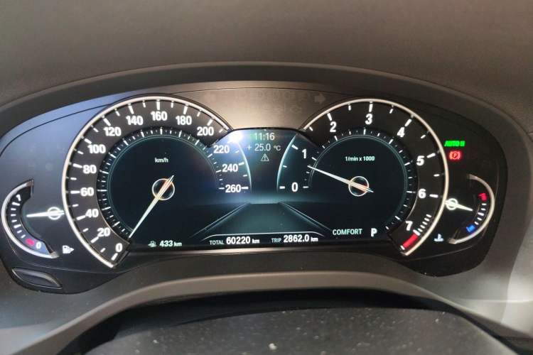 Used BMW X3 2019 xDrive25i Luxury Package Instrument Cluster