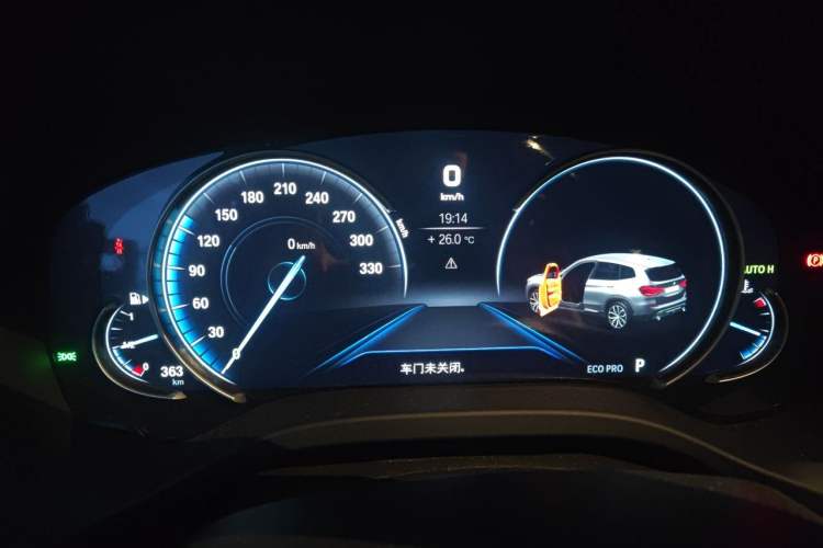 Used BMW X3 2019 xDrive28i Luxury Package Instrument Cluster