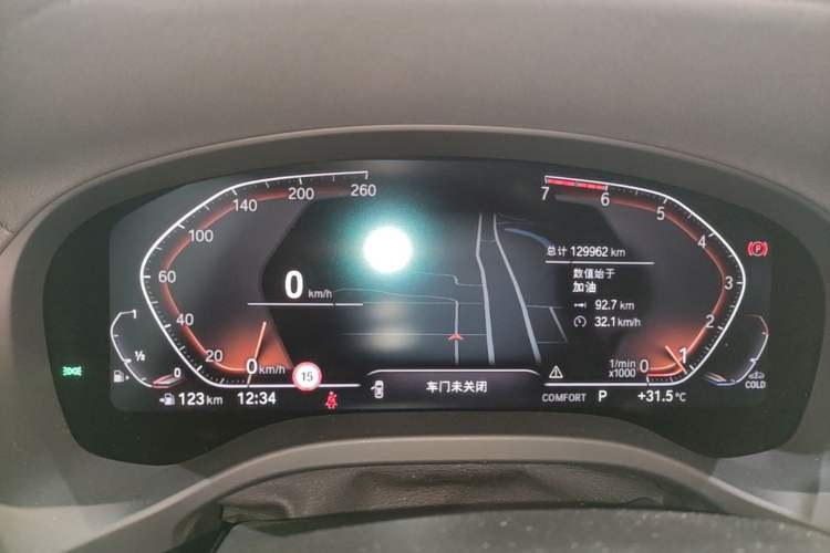Used BMW X3 2019 xDrive30i Luxury Model with M Sport Package Instrument Cluster