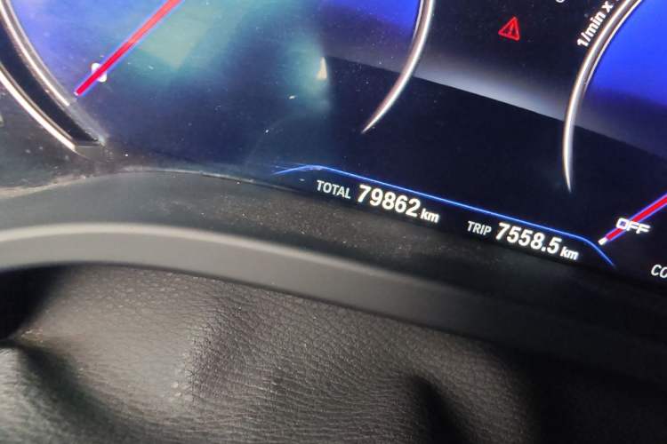 Used BMW X3 2019 xDrive28i M Sport Package Odometer Close Up