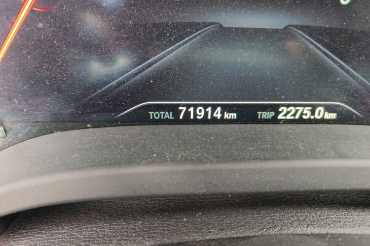 Used BMW X3 2019 xDrive28i M Sport Package Odometer Close Up