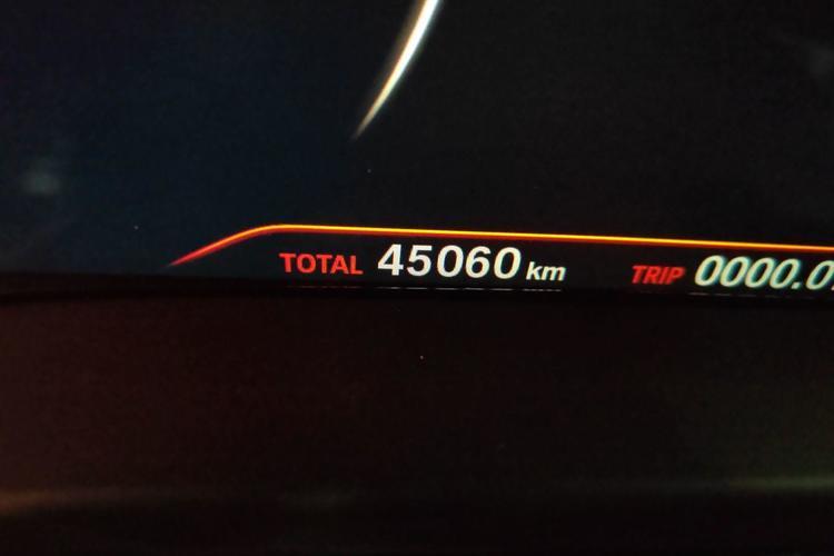 Used BMW X3 2019 xDrive30i Leading Model M Sport Package Odometer Close Up