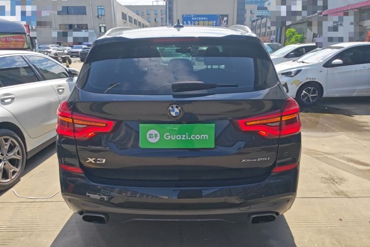 Used BMW X3 2019 xDrive25i M Sport Package Rear