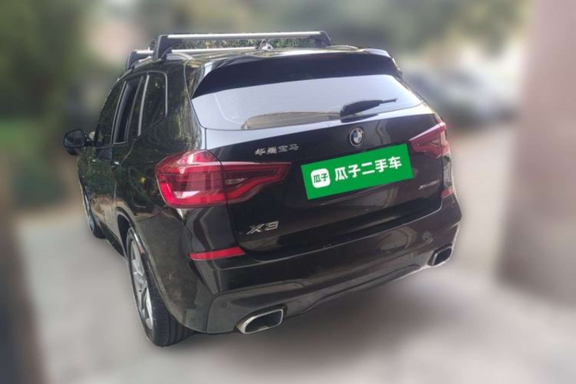 Used BMW X3 2019 xDrive28i M Sport Package Rear Left 45 Deg