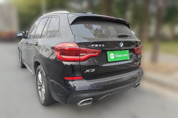 Used BMW X3 2019 xDrive28i M Sport Package Rear Left 45 Deg