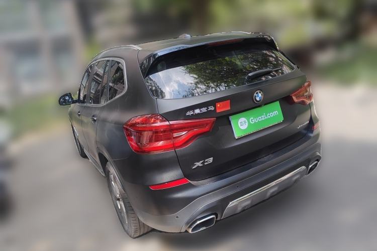 Used BMW X3 2019 xDrive28i Luxury Package Rear Left 45 Deg