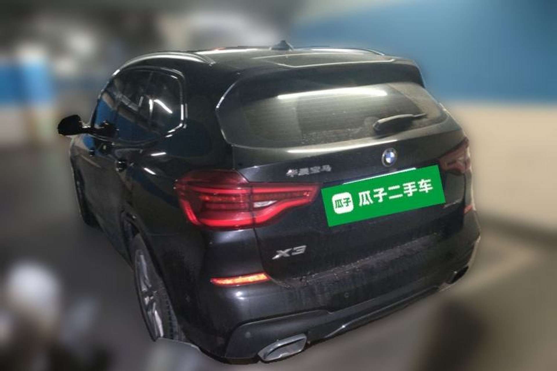 Used BMW X3 2019 xDrive28i M Sport Package Rear Left 45 Deg