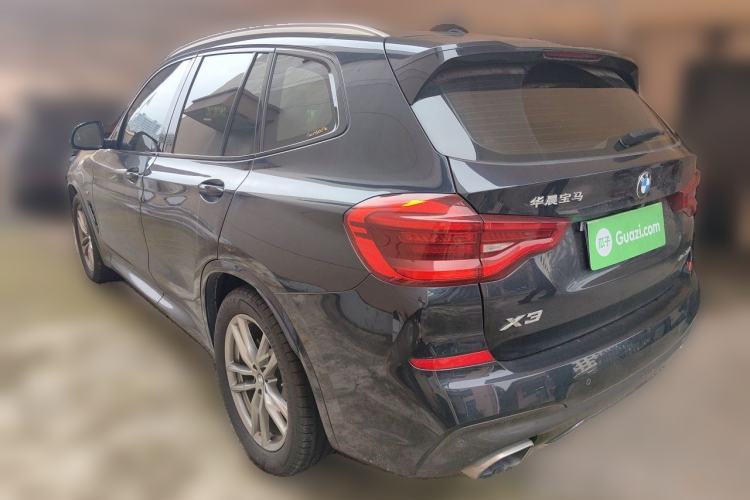 Used BMW X3 2019 xDrive25i M Sport Package Rear Left 45 Deg