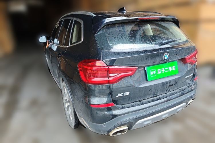Used BMW X3 2019 xDrive25i Luxury Package Rear Left 45 Deg