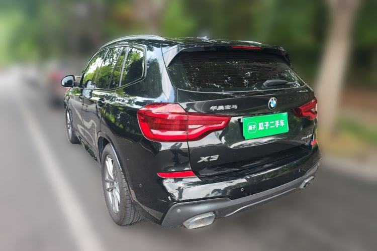 Used BMW X3 2019 xDrive28i M Sport Package Rear Left 45 Deg