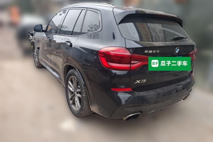 Used BMW X3 2019 xDrive25i M Sport Package Rear Left 45 Deg