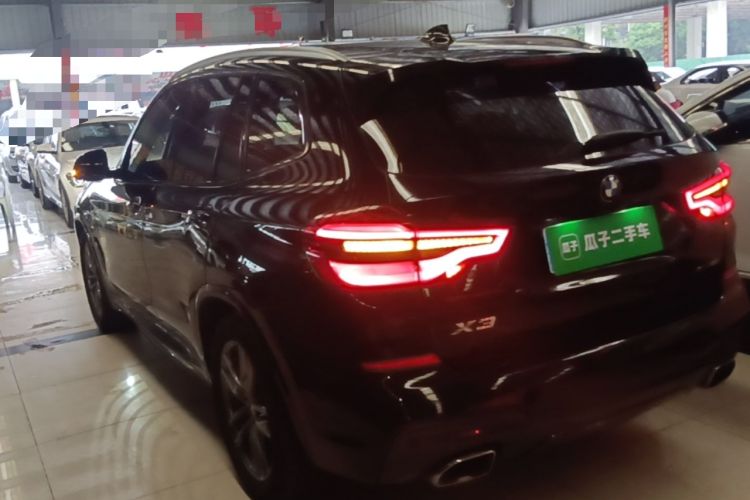 Used BMW X3 2019 xDrive28i M Sport Package Rear Left 45 Deg