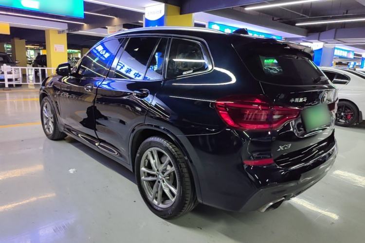 Used BMW X3 2019 xDrive28i M Sport Package Rear Left 45 Deg