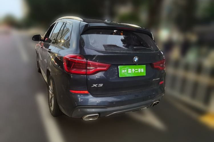 Used BMW X3 2019 xDrive30i Leading Model M Sport Package Rear Left 45 Deg