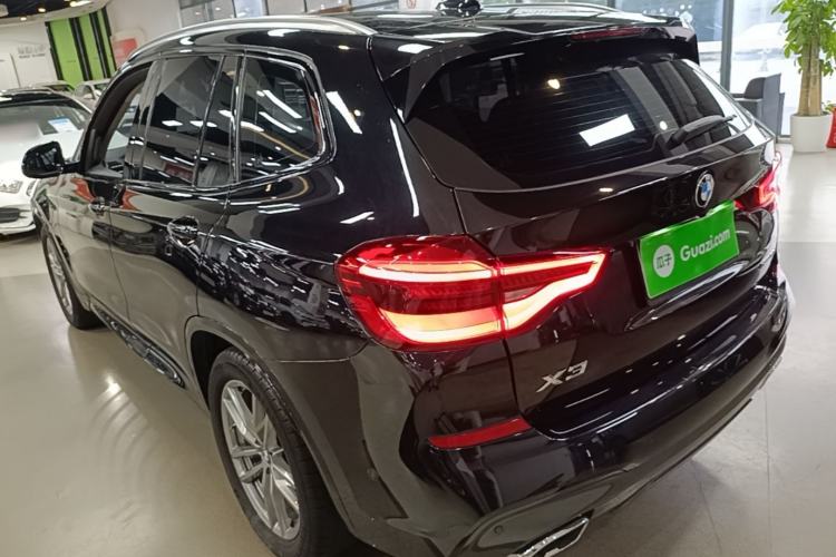 Used BMW X3 2019 xDrive30i Leading Model M Sport Package Rear Left 45 Deg