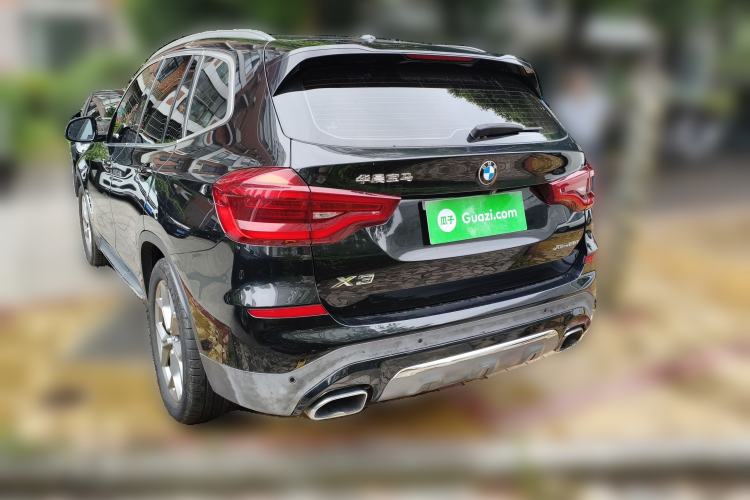 Used BMW X3 2019 xDrive28i Luxury Package Rear Left 45 Deg