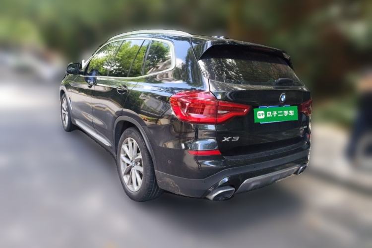 Used BMW X3 2019 xDrive25i Luxury Package Rear Left 45 Deg