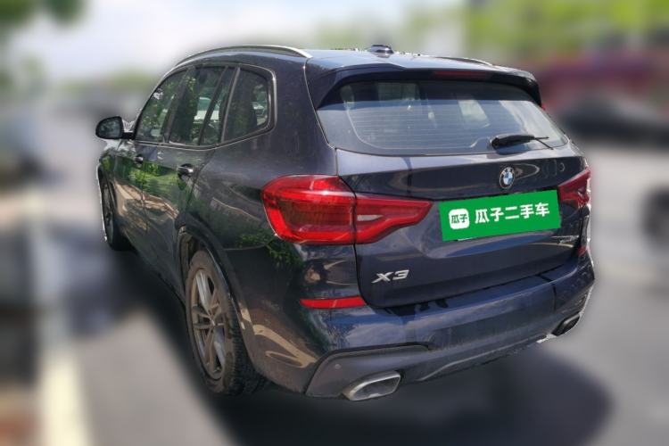 Used BMW X3 2019 xDrive28i M Sport Package Rear Left 45 Deg