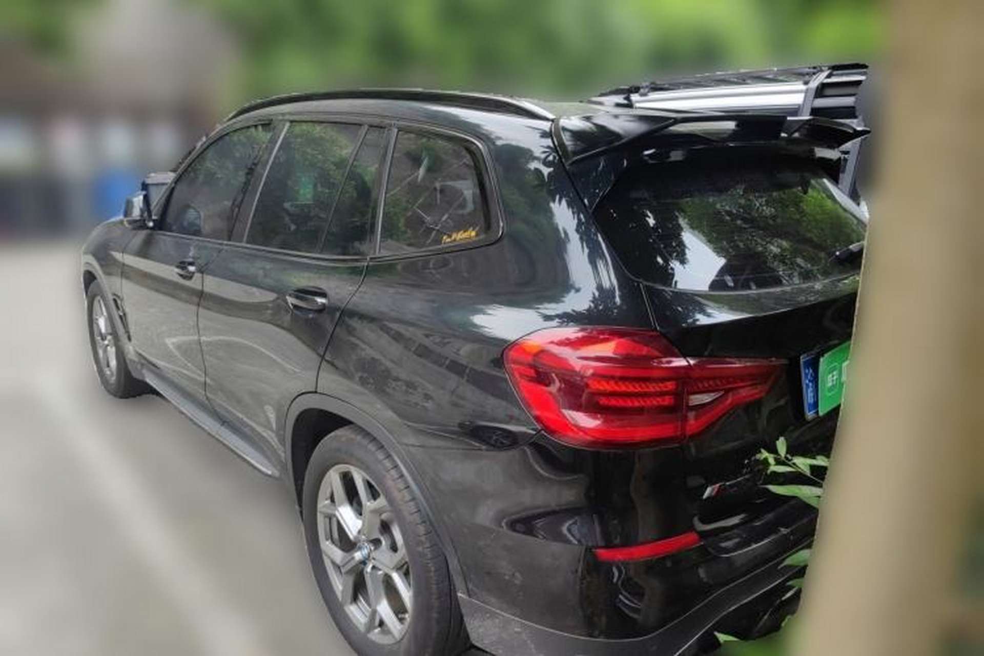 Used BMW X3 2019 xDrive28i Luxury Package Rear Left 45 Deg
