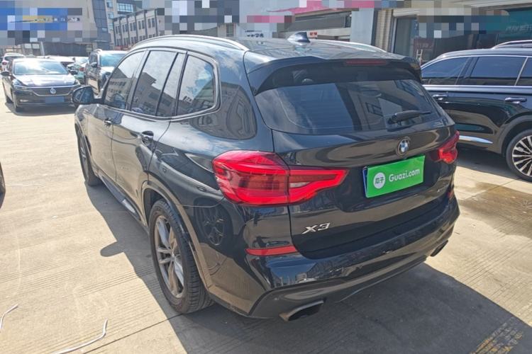 Used BMW X3 2019 xDrive25i M Sport Package Rear Left 45 Deg