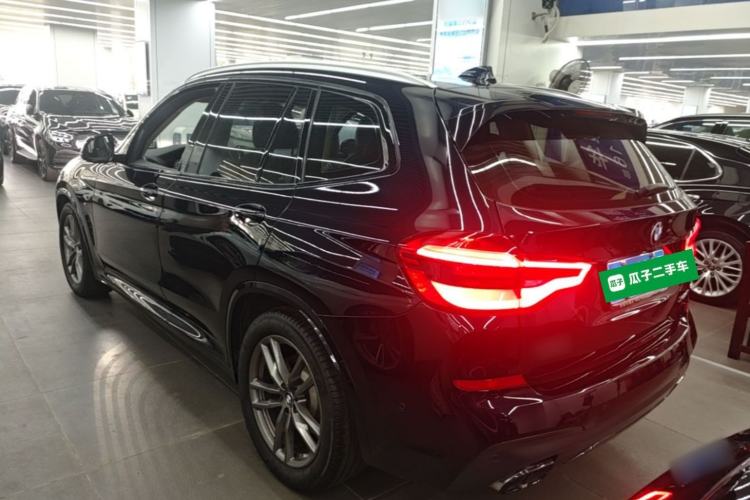 Used BMW X3 2019 xDrive28i M Sport Package Rear Left 45 Deg